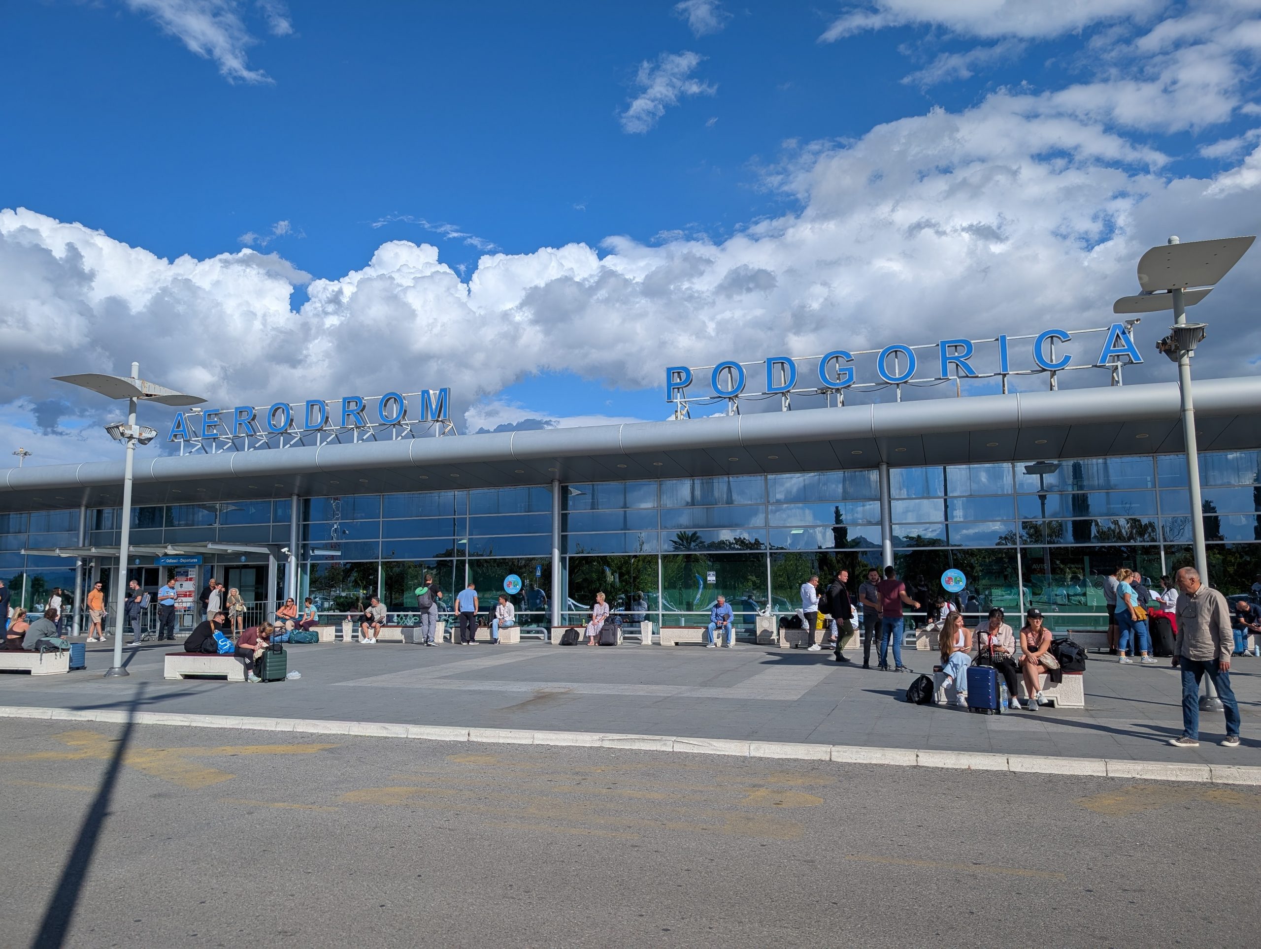 Podgorica Airport - Golubovci - Podgorica - Montenegro