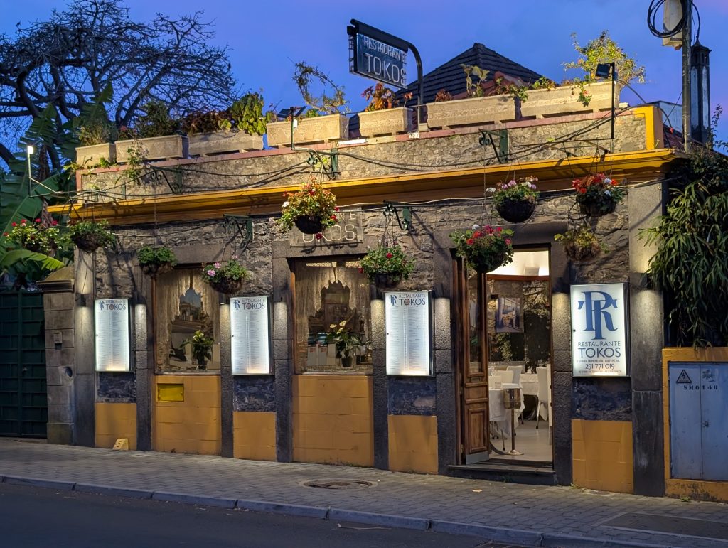 Restaurante Tokos - Funchal - Madeira - Portugal