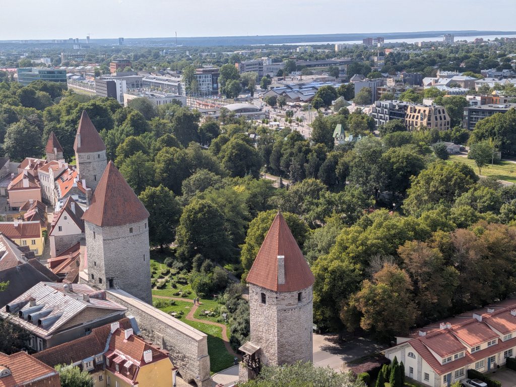 View from St.Olaf's Church - Tallinn - Harju - Estonia