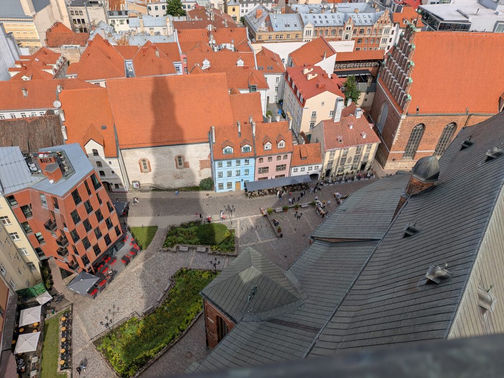 View from St. Peter's Church - Riga -  - Latvia
