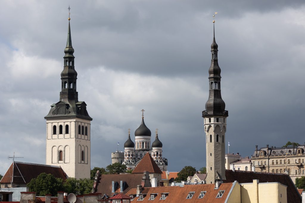 View from Hellemann Tower and Town Wall Walkway - Tallinn - Harju - Estonia