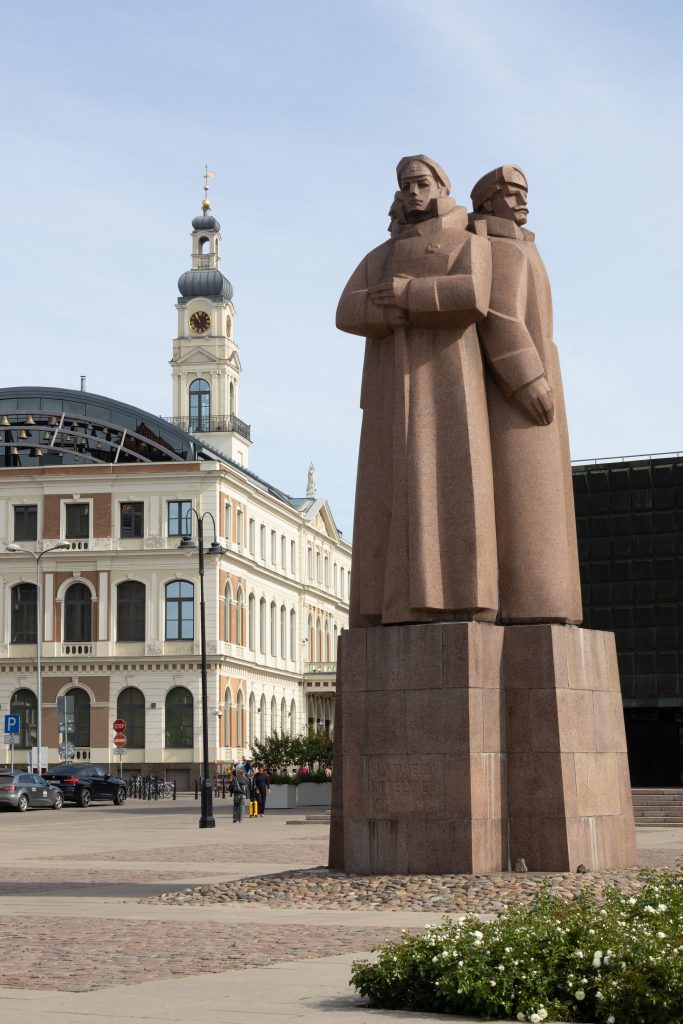 Latvian Riflemen Monument - Riga -  - Latvia