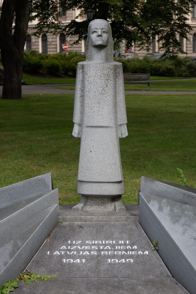 The "Bārenīte" (Little Orphan) Monument - Riga -  - Latvia