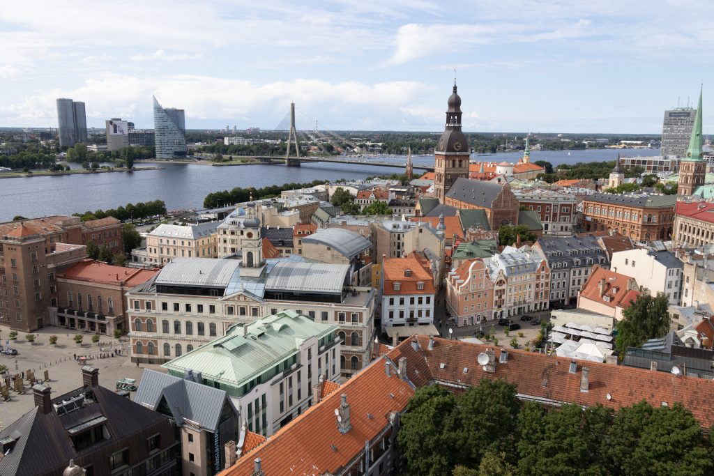 View from St. Peter's Church - Riga -  - Latvia