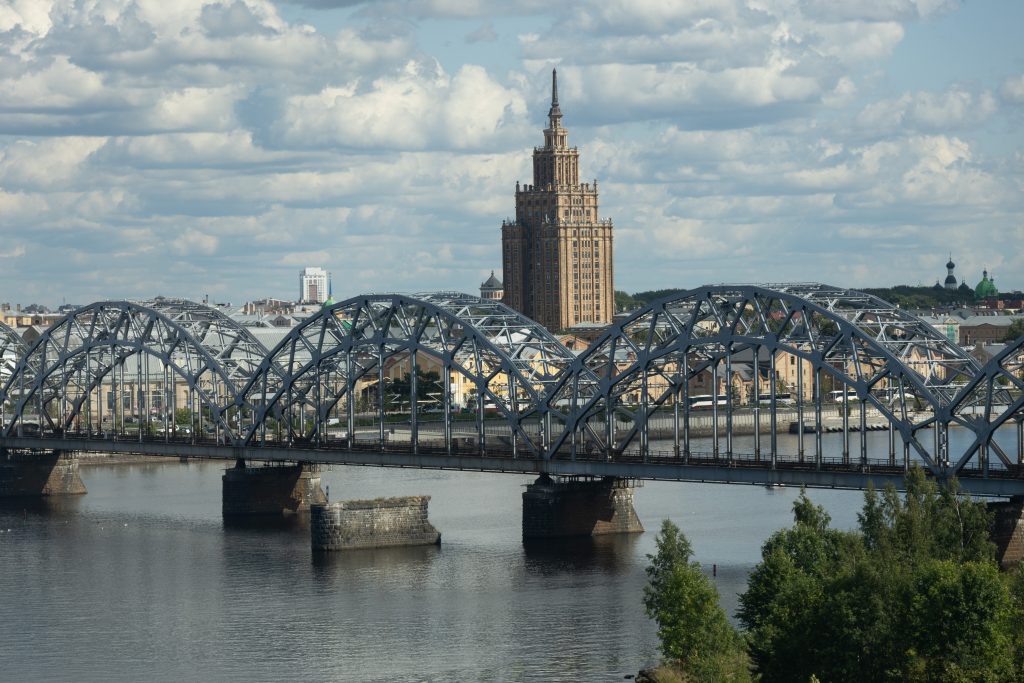 View from National Library of Latvia - Riga -  - Latvia