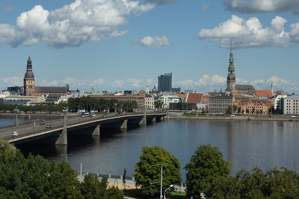 View from National Library of Latvia - Riga -  - Latvia