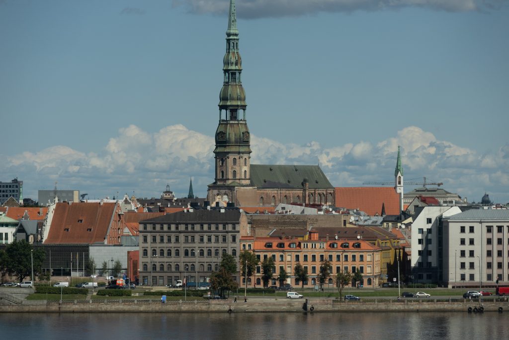 View from National Library of Latvia - Riga -  - Latvia