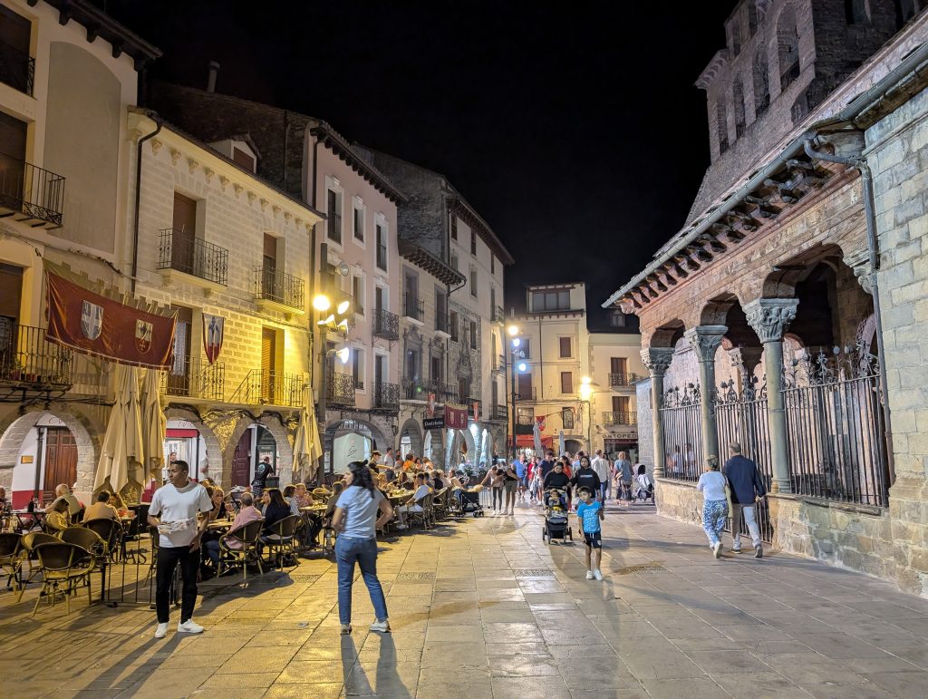 Plaza de la Catedral - Jaca - Huesca - Spain