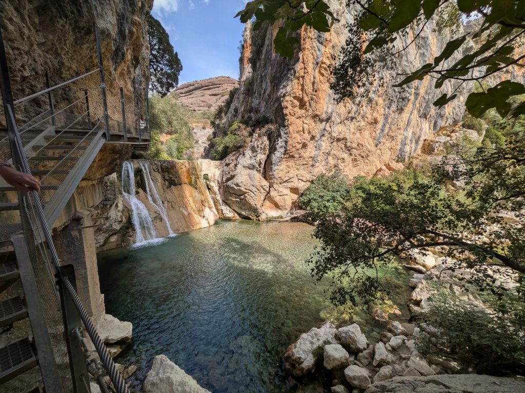 Pasarelas del Vero - Alquรฉzar - Huesca - Spain