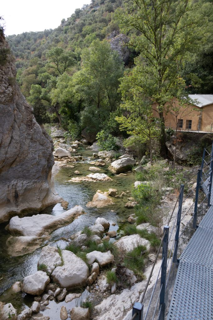 Pasarelas del Vero - Alquรฉzar - Huesca - Spain