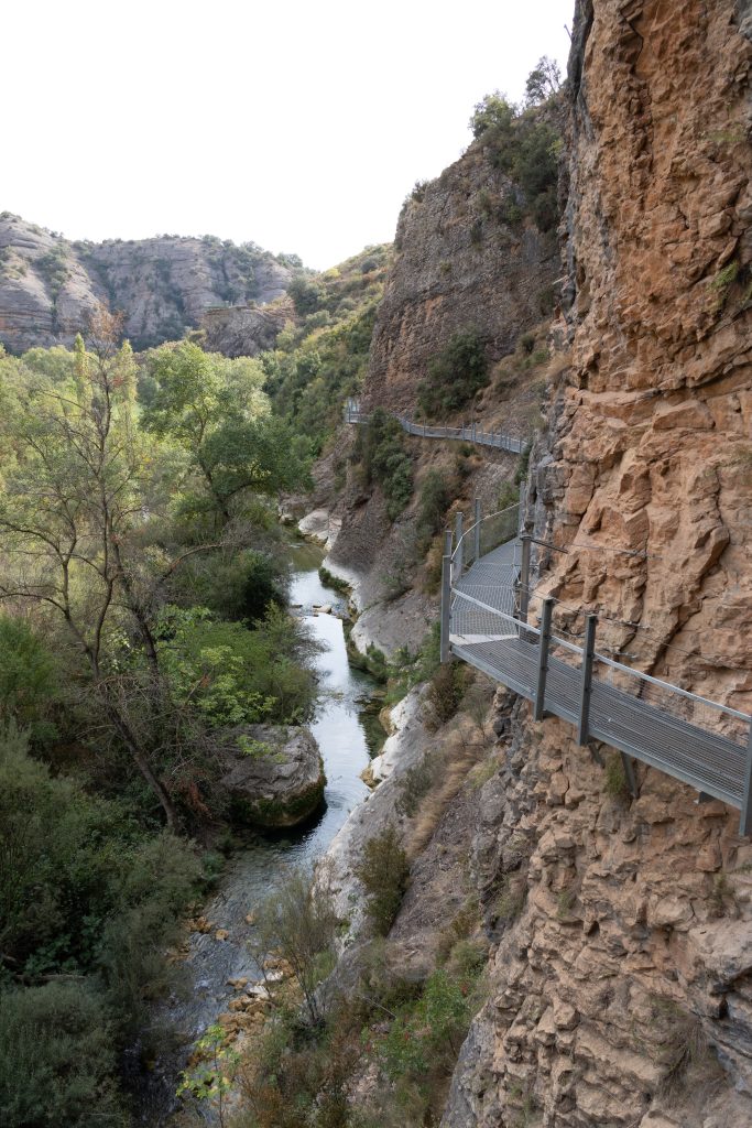 Pasarelas del Vero - Alquรฉzar - Huesca - Spain