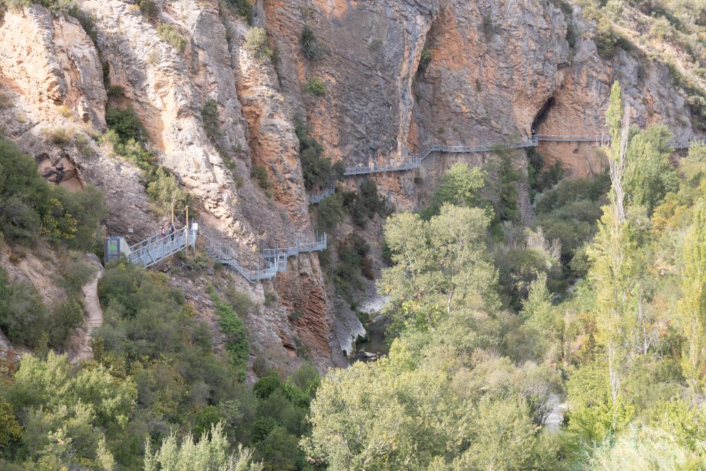Pasarelas del Vero - Alquรฉzar - Huesca - Spain